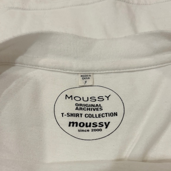 Moussy Logo Tee   Vintage. - Picture 2 of 5